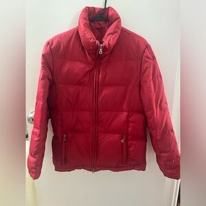 Vintage Guess Red Label Quilted Down Cluster Blend Puffer Jacket Size M